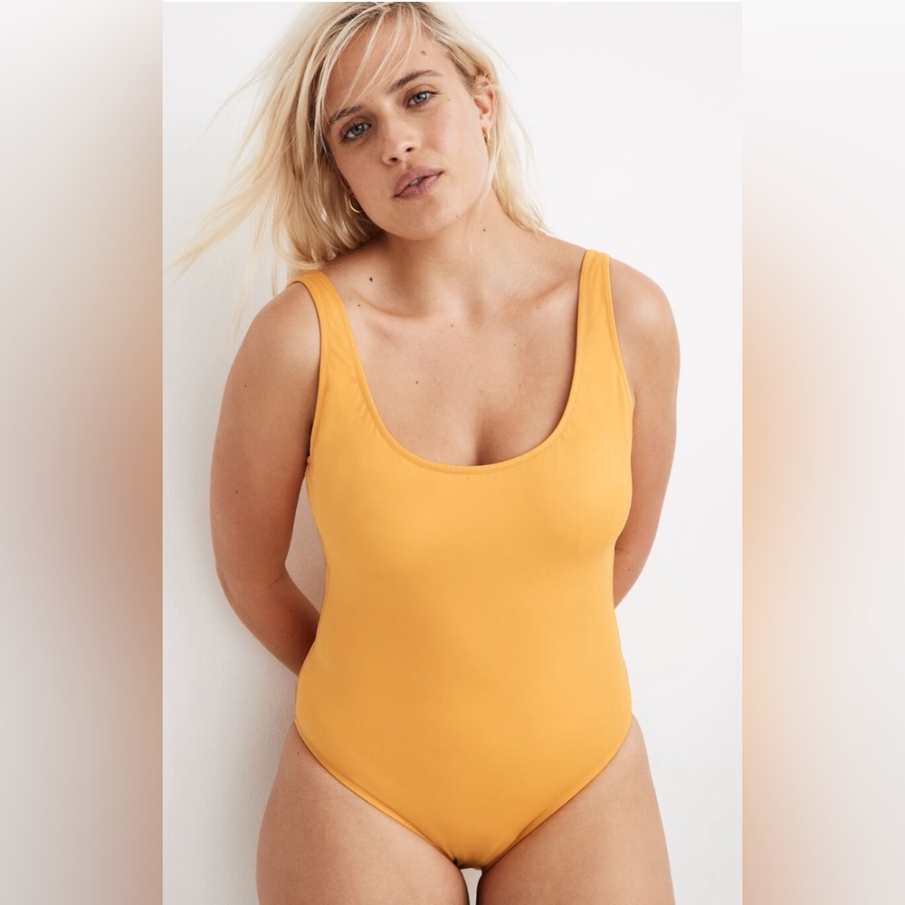 Madewell Second Wave Tank One-Piece Swimsuit Size 2X